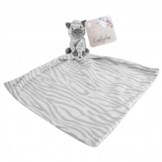 FS967: Zebra Plush Toy and Comforter